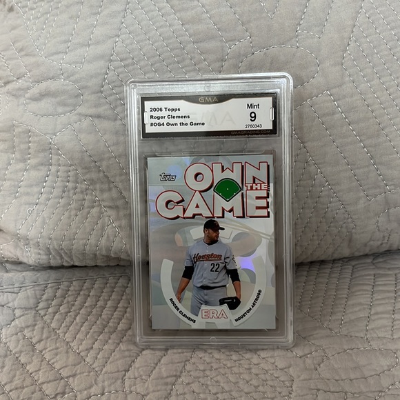 Roger Clemens Houston Astros Refractor Own The Game OG4 MLB Mint - Picture 3 of 4